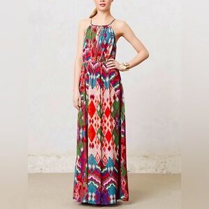 Maeve x Anthropologie- gorgeous maxi dress. Mexico vacay vibes! Size 4